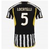 Juventus Manuel Locatelli #5 Hemmatröja 2023-24 Korta ärmar